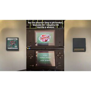 Nintendo DS Are You Smarter Than a 5th Grader? Quiz Game Complete in Box Tested